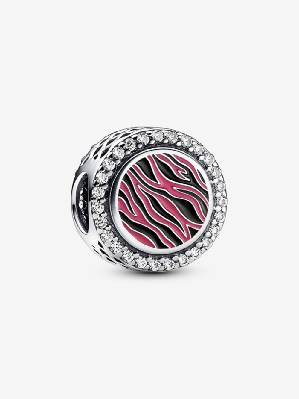Pandora Pink Zebra Charm